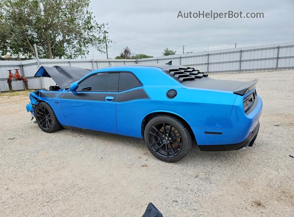 2C3CDZFJ2PH606299 2023 DODGE CHALLENGER Blue Rear left