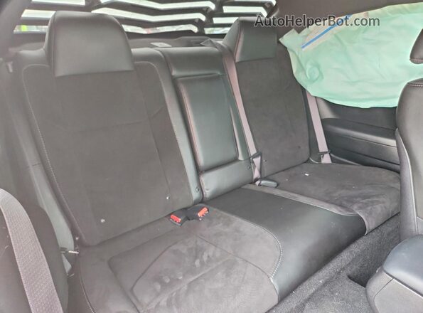 2C3CDZFJ2PH606299 2023 DODGE CHALLENGER Blue Rear seats view