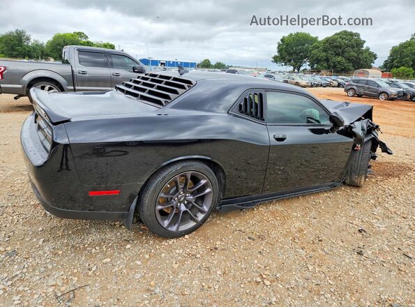 2C3CDZFJ2PH694237 2023 DODGE CHALLENGER Black Հետևի աջ