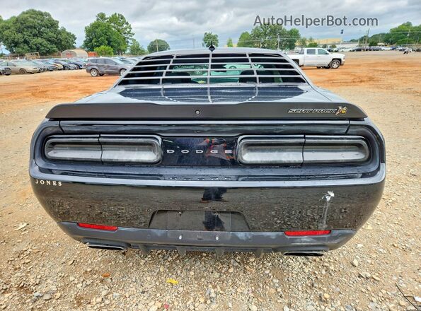 2C3CDZFJ2PH694237 2023 DODGE CHALLENGER Black Հետևի տեսք