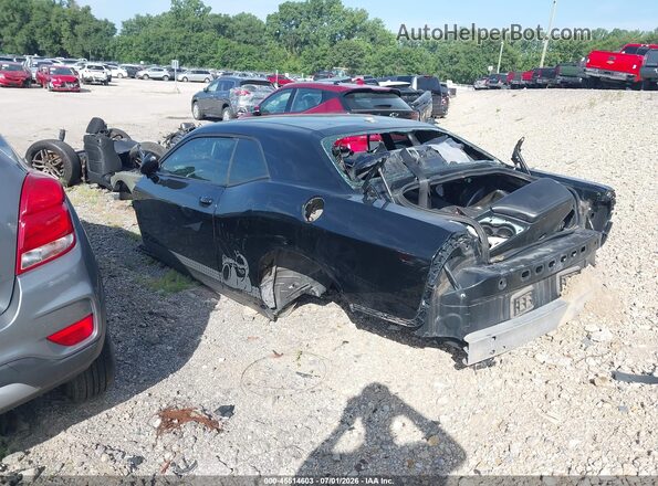 2C3CDZFJ3GH193681 2016 DODGE CHALLENGER Black Հետևի ձախ