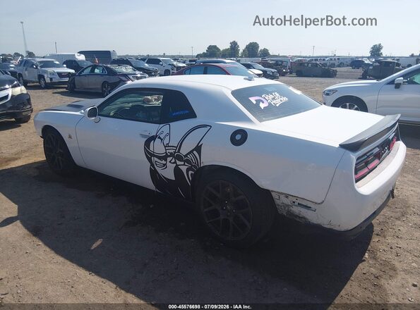 2C3CDZFJ3HH578689 2017 DODGE CHALLENGER White Trasero izquierdo
