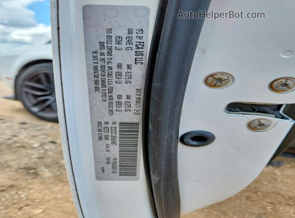 2C3CDZFJ3KH624867 2019 DODGE CHALLENGER White ძრავის განყოფილების ხედი