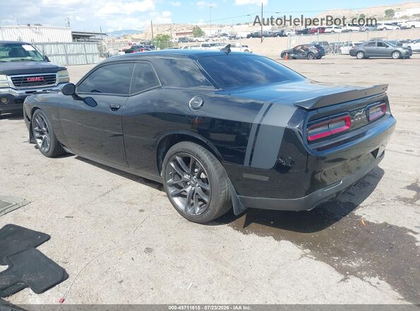 2C3CDZFJ3MH664787 2021 DODGE CHALLENGER Black Հետևի ձախ