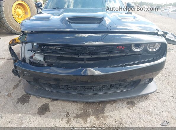 2C3CDZFJ3MH664787 2021 DODGE CHALLENGER Black Սալոնի հետևի տեսք