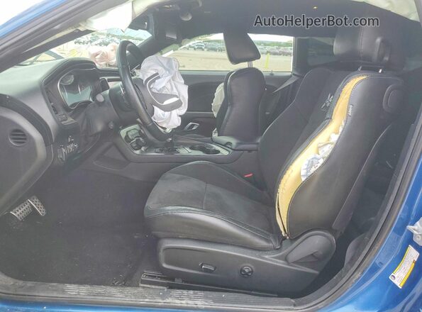 2C3CDZFJ4MH509634 2021 DODGE CHALLENGER Blue Սալոնի դիմացի տեսք