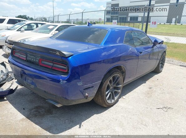 2C3CDZFJ4MH587041 2021 DODGE CHALLENGER Blue უკანა მარჯვენა