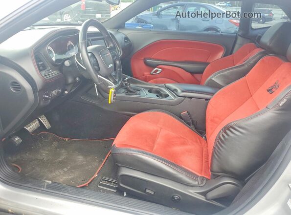 2C3CDZFJ4MH635721 2021 DODGE CHALLENGER Silver Սալոնի դիմացի տեսք