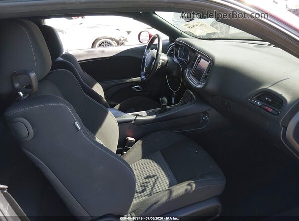 2C3CDZFJ4MH683848 2021 DODGE CHALLENGER Red წინა სალონის ხედი
