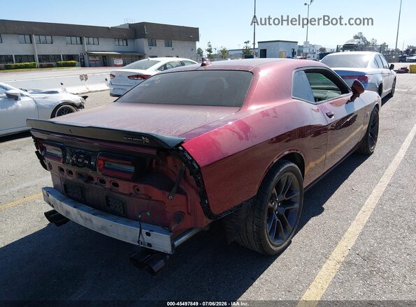 2C3CDZFJ4MH683848 2021 DODGE CHALLENGER Red უკანა მარჯვენა
