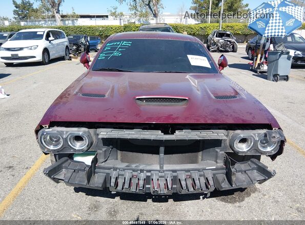 2C3CDZFJ4MH683848 2021 DODGE CHALLENGER Red წინა ხედი