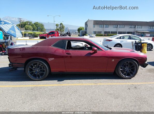 2C3CDZFJ4MH683848 2021 DODGE CHALLENGER Red სალონის 360-გრადუსიანი ხედი