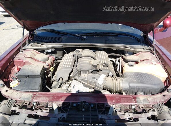 2C3CDZFJ4MH683848 2021 DODGE CHALLENGER Red უკანა ხედი