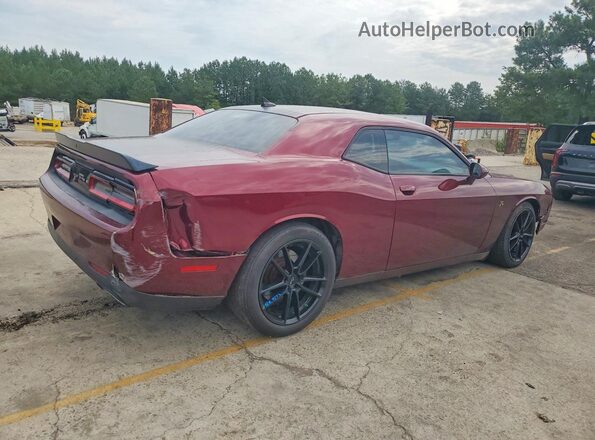 2C3CDZFJ5HH633613 2017 DODGE CHALLENGER Бордовый Задняя правая четверть
