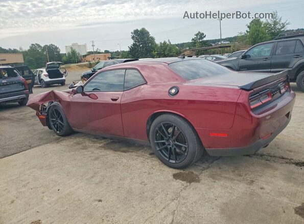 2C3CDZFJ5HH633613 2017 DODGE CHALLENGER Бордовый Задняя левая четверть
