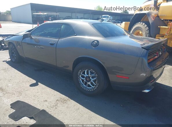 2C3CDZFJ5LH206358 2020 DODGE CHALLENGER Gray Задня ліва чверть