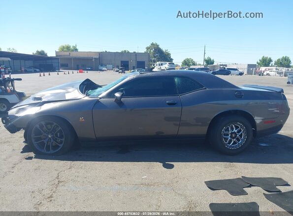 2C3CDZFJ5LH206358 2020 DODGE CHALLENGER Gray Панорамний вид салону 360°