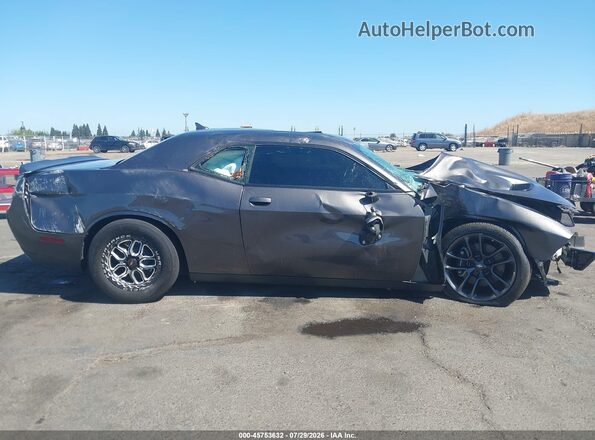 2C3CDZFJ5LH206358 2020 DODGE CHALLENGER Gray Вид задньої частини салону