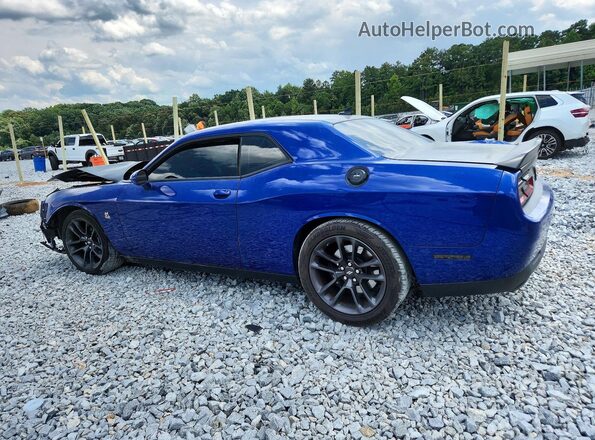 2C3CDZFJ5LH246343 2020 DODGE CHALLENGER Blue Tył lewy