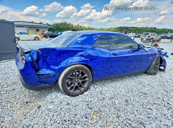 2C3CDZFJ5LH246343 2020 DODGE CHALLENGER Blue Tył prawy