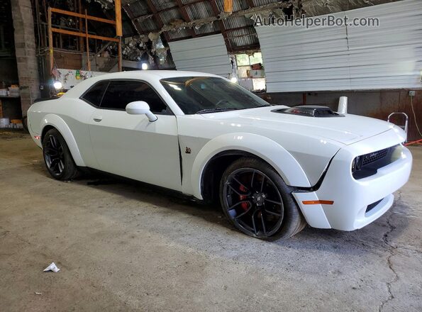 2C3CDZFJ5MH582883 2021 DODGE CHALLENGER White წინა მარჯვენა