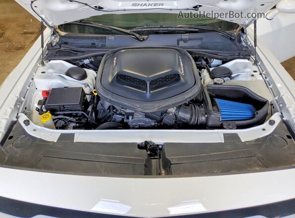2C3CDZFJ5MH582883 2021 DODGE CHALLENGER White უკანა სალონის ხედი
