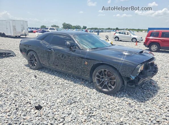 2C3CDZFJ5PH510778 2023 DODGE CHALLENGER Черный Передняя правая четверть
