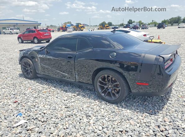 2C3CDZFJ5PH510778 2023 DODGE CHALLENGER Черный Задняя левая четверть