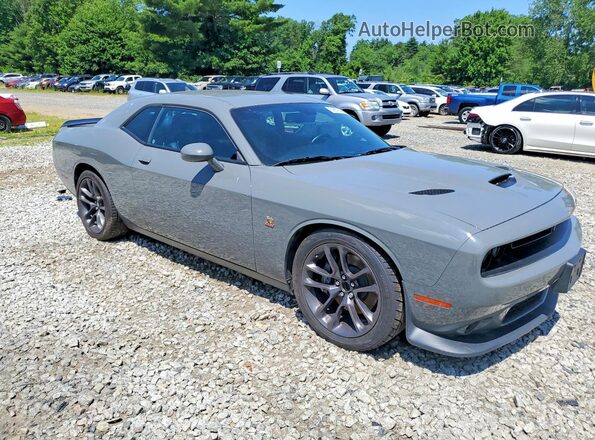 2C3CDZFJ5PH680929 2023 DODGE CHALLENGER Gray Առջևի աջ