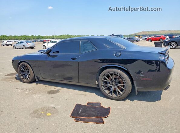 2C3CDZFJ6GH199460 2016 DODGE CHALLENGER Black Trasero izquierdo
