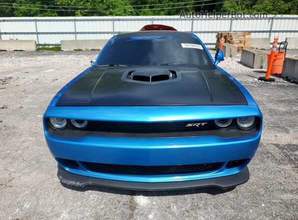 2C3CDZFJ6GH254943 2016 DODGE CHALLENGER Blue წინა ხედი