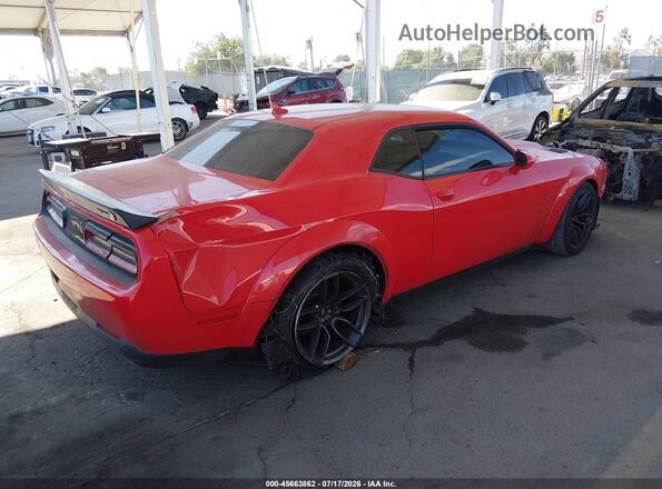 2C3CDZFJ6LH156442 2020 DODGE CHALLENGER Red Задня права чверть