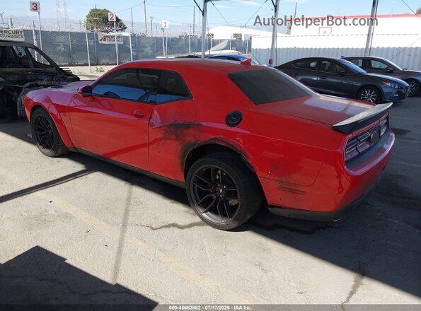 2C3CDZFJ6LH156442 2020 DODGE CHALLENGER Red Задня ліва чверть