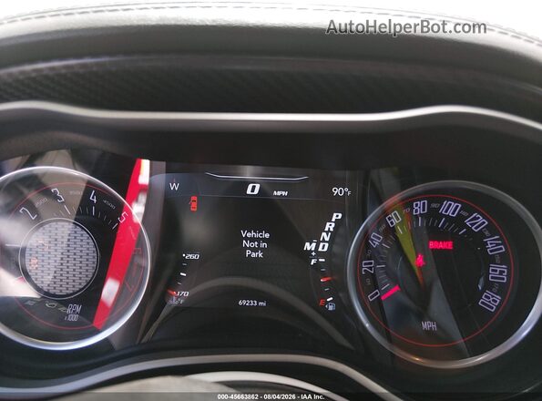 2C3CDZFJ6LH156442 2020 DODGE CHALLENGER Red 