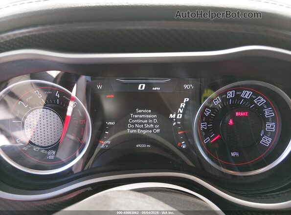 2C3CDZFJ6LH156442 2020 DODGE CHALLENGER Red 