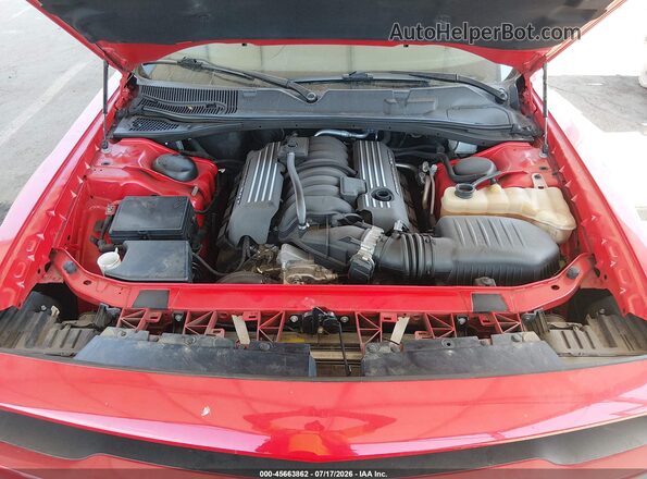 2C3CDZFJ6LH156442 2020 DODGE CHALLENGER Red Вид ззаду