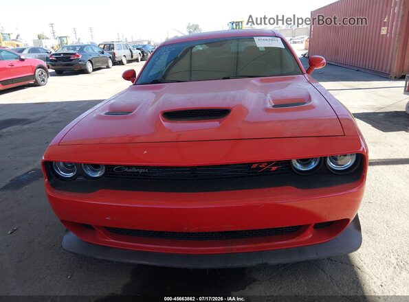 2C3CDZFJ6LH156442 2020 DODGE CHALLENGER Red Вид щитка приладів