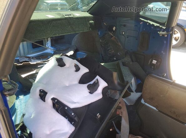 2C3CDZFJ6MH526760 2021 DODGE CHALLENGER Blue Հետևի նստատեղերի տեսք