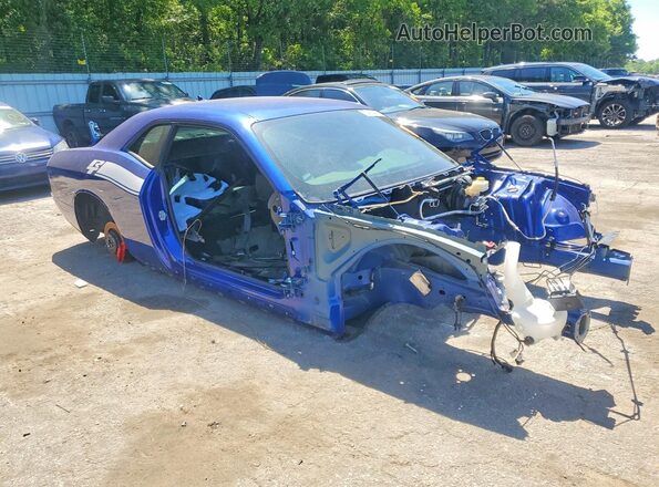 2C3CDZFJ6MH526760 2021 DODGE CHALLENGER Blue Առջևի աջ