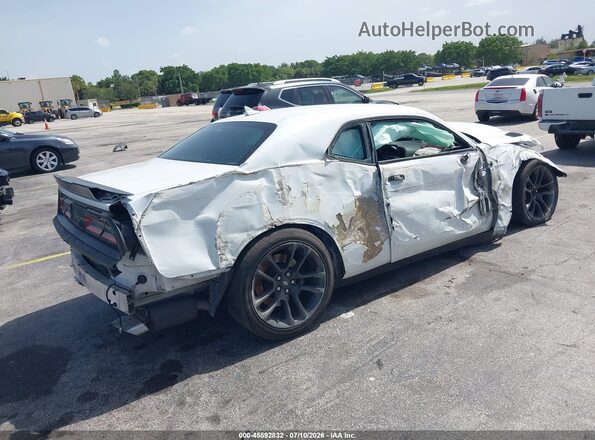 2C3CDZFJ6MH627345 2021 DODGE CHALLENGER White Հետևի աջ