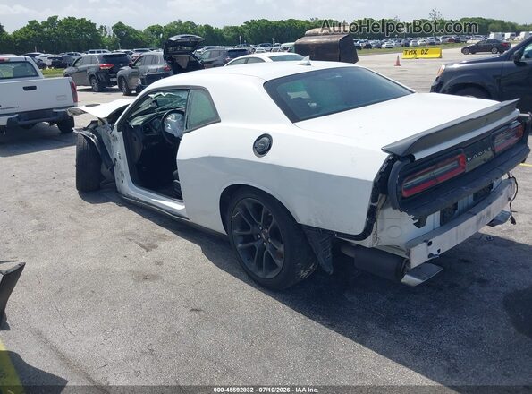2C3CDZFJ6MH627345 2021 DODGE CHALLENGER White Հետևի ձախ