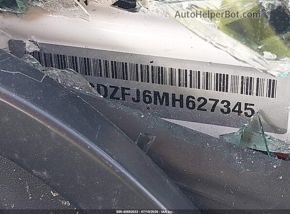 2C3CDZFJ6MH627345 2021 DODGE CHALLENGER White Շարժիչի բաժամունքի տեսք