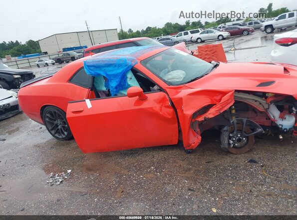 2C3CDZFJ6PH621503 2023 DODGE CHALLENGER Orange Вид щитка приладів