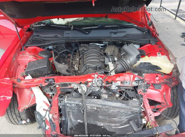 2C3CDZFJ7GH288728 2016 DODGE CHALLENGER Красный Вид сзади