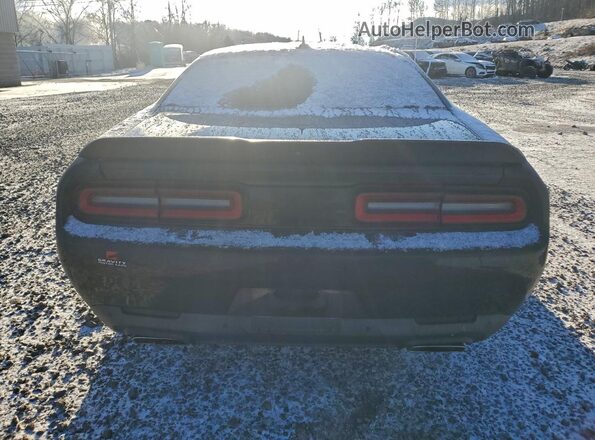 2C3CDZFJ7HH578470 2017 DODGE CHALLENGER Black Rear view