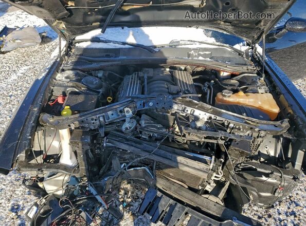 2C3CDZFJ7HH578470 2017 DODGE CHALLENGER Black Rear interior view
