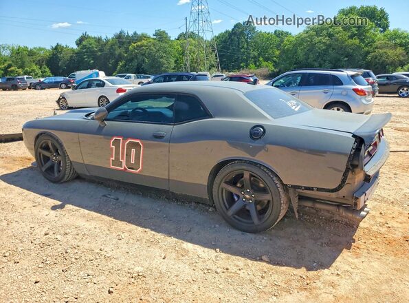 2C3CDZFJ7JH154647 2018 DODGE CHALLENGER Gray Հետևի ձախ
