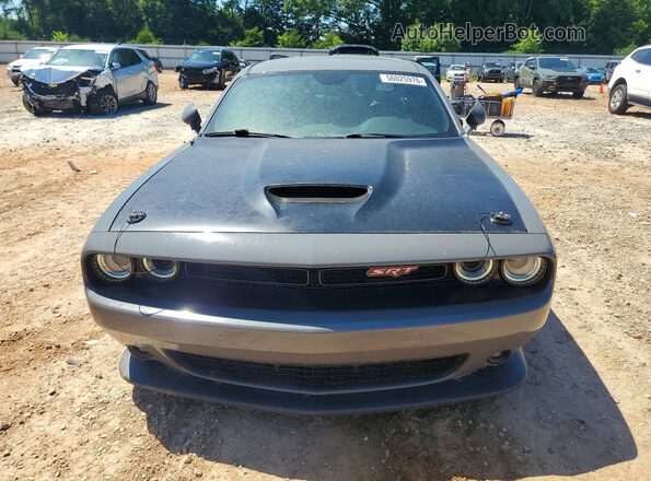 2C3CDZFJ7JH154647 2018 DODGE CHALLENGER Gray Դիմացի տեսք