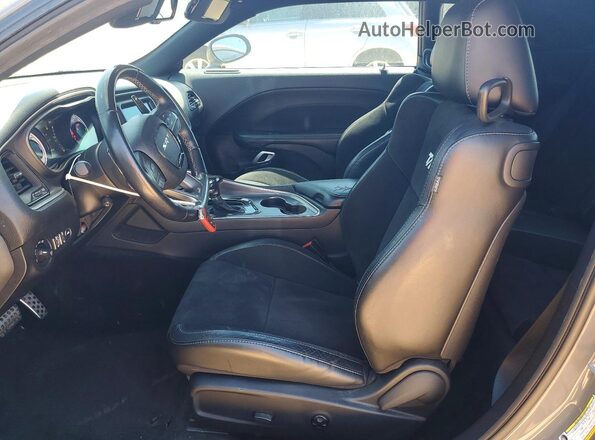 2C3CDZFJ7JH154647 2018 DODGE CHALLENGER Gray Սալոնի դիմացի տեսք
