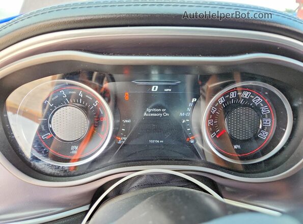 2C3CDZFJ7MH650987 2021 DODGE CHALLENGER Purple Instrument cluster view
